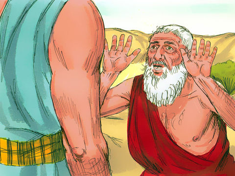Abraham prays for Sodom.